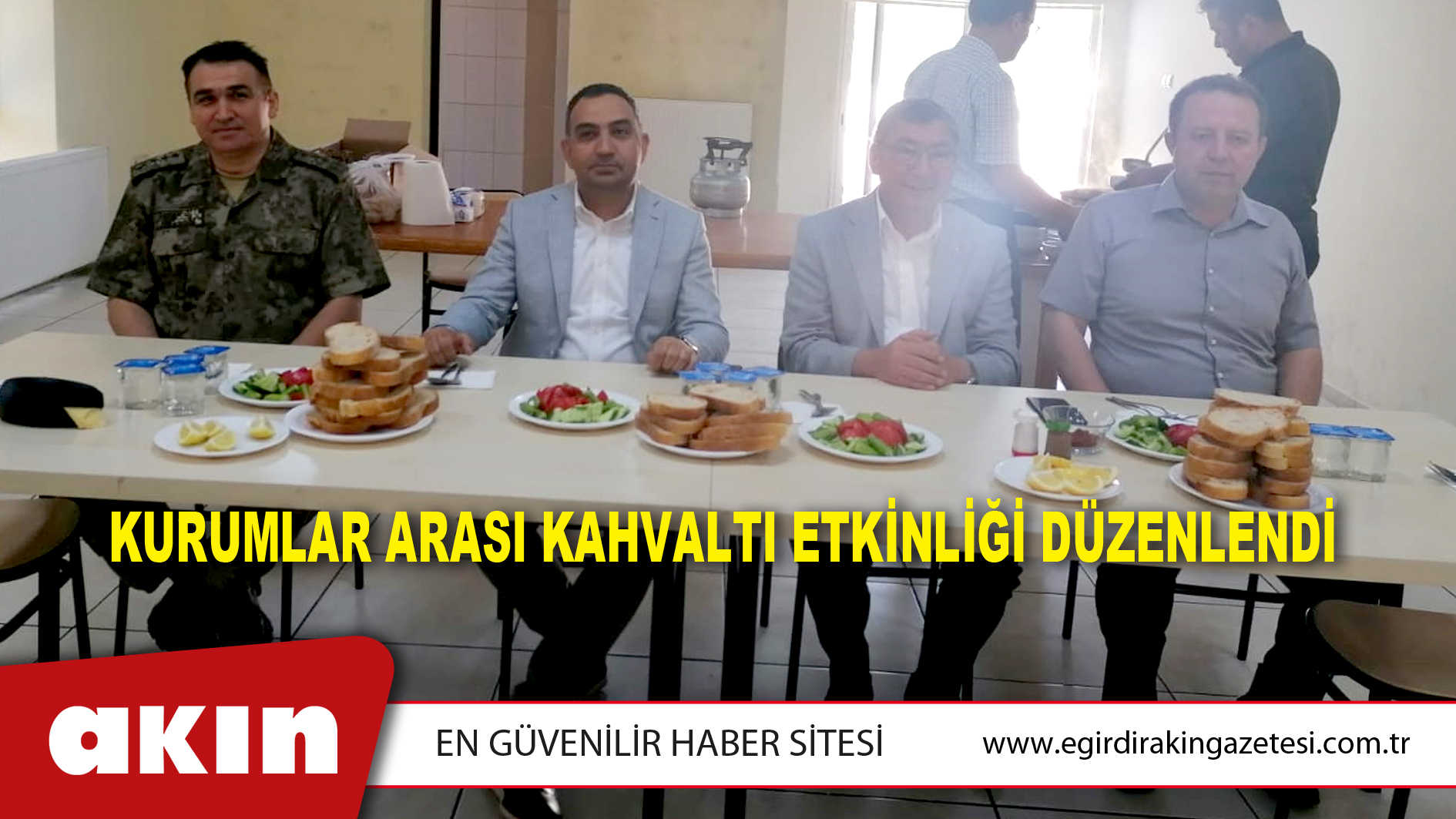 KURUMLAR ARASI KAHVALTI ETKİNLİĞİ DÜZENLENDİ