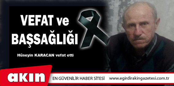Vefat ve Başsağlığı