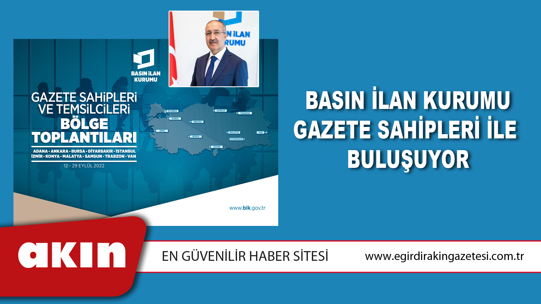 Basın İlan Kurumu Gazete Sahipleri İle Buluşuyor
