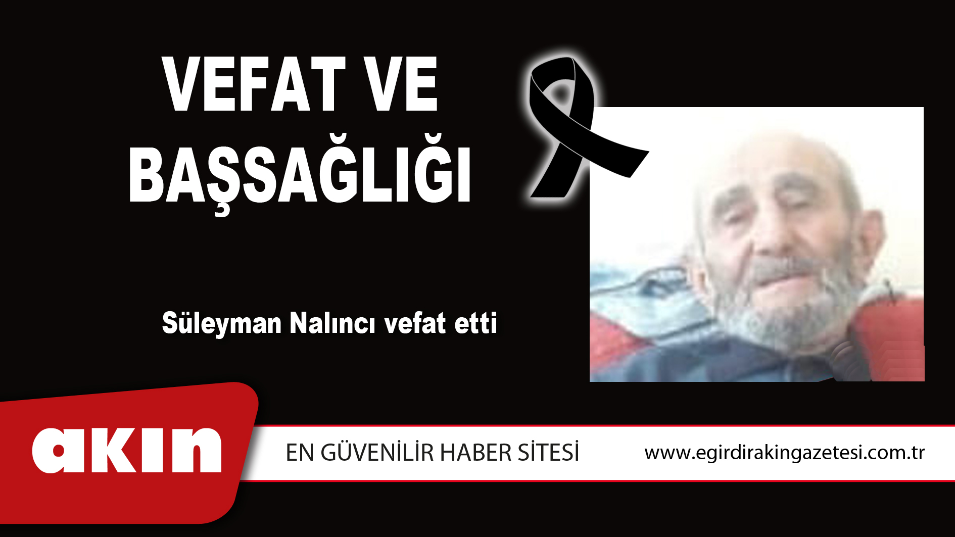 VEFAT ve BAŞSAĞLIĞI
