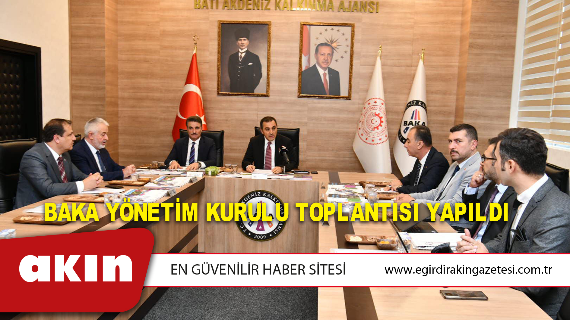 BAKA Yönetim Kurulu Toplantısı Yapıldı