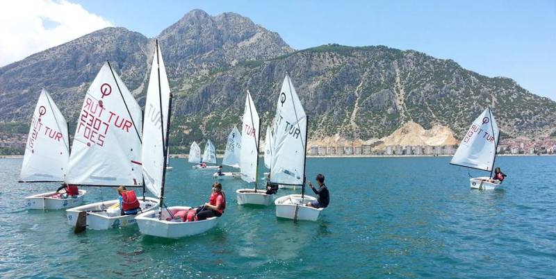Eğirdir Belediyespor Yelken Takımı Bodrum'a Gidiyor