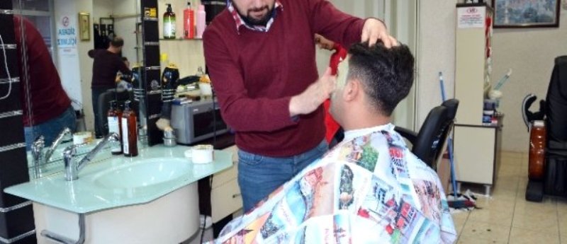 İlçemizdeki Erkek Berber'ler de nöbet sistemine geçiyor