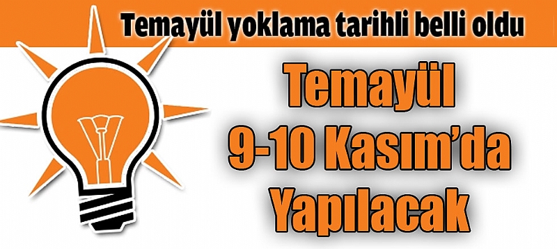 AK Parti'de süreç hızlanıyor