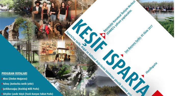 ?Keşif Isparta? Projesi Devam Ediyor