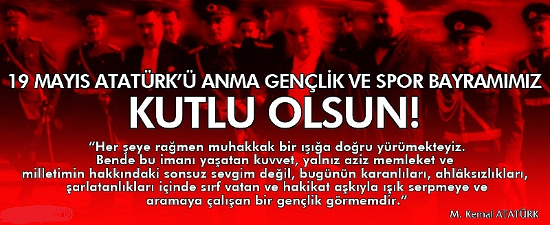 19 Mayıs Kutlu Olsun