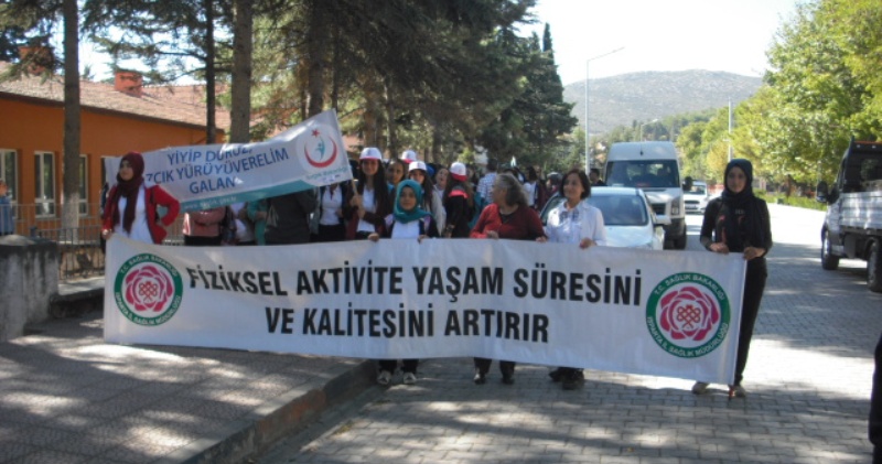 Dünya Yürüyüş Günü Eğirdir'de de Kutlandı