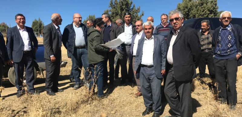 MUHTARLARA DSİ YATIRIMLARI TANITILDI