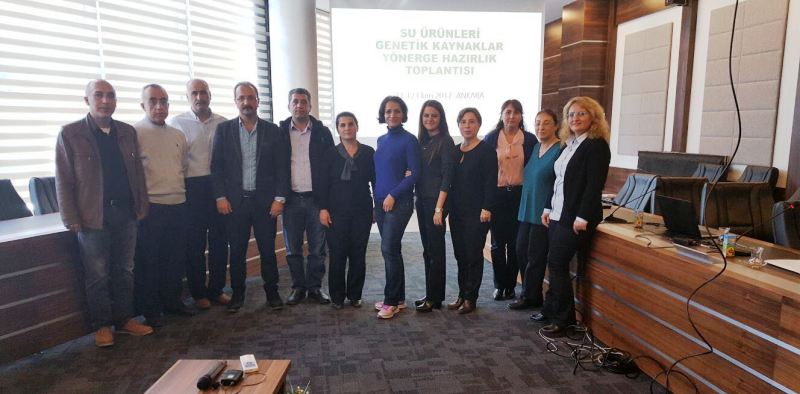 Su Ürünleri Genetik Kaynaklar Çalışma Grubu Toplandı