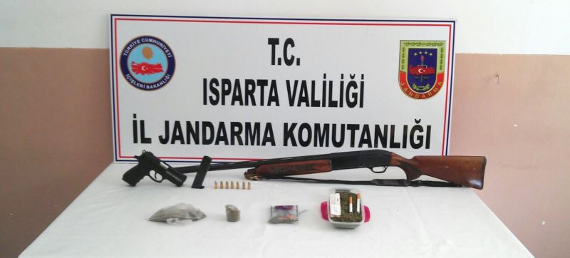 Yalvaç?da uyuşturucu madde imal ve ticareti yapan şahıslar yakalandı
