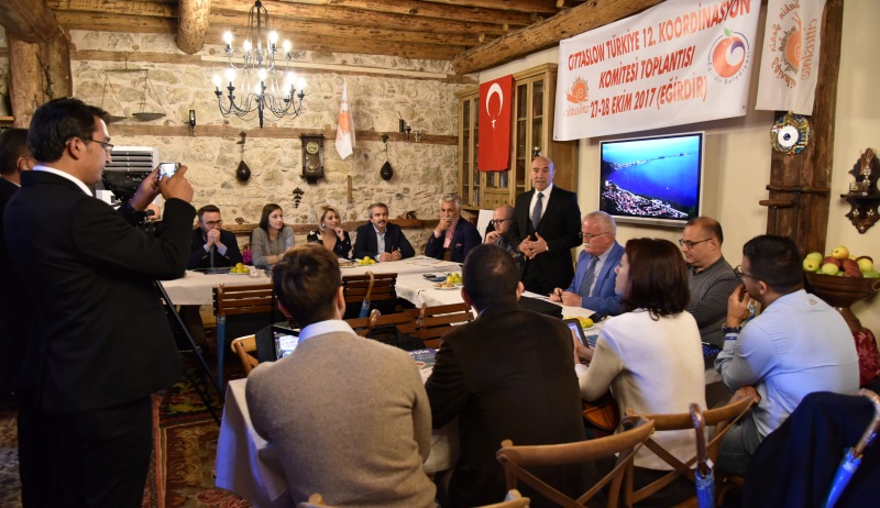 Cittaslow üyelerinden Sakin Şehir Eğirdir'e tam not