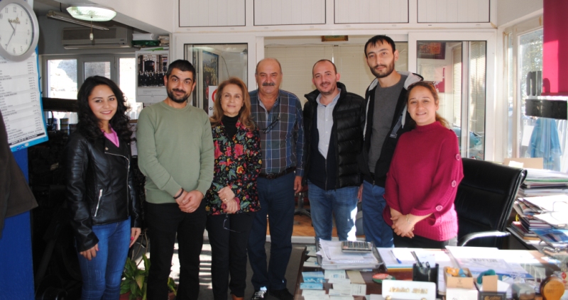 Meslektaşlarımızdan Gazetemize Ziyaret?