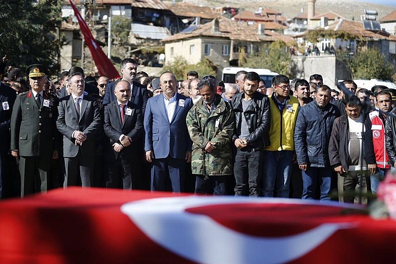 Piyade Sözleşmeli Er Sercan Kara son yolculuğuna uğurlandı