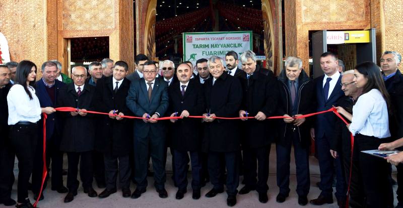 ISPARTA'NIN EN BÜYÜK TARIM FUARI KAPILARINI AÇTI