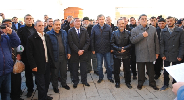 AK PARTİ İLÇE TEŞKİLATINDAN  AMERİKA'NIN KUDÜS KARARINA TEPKİ!