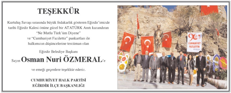TEŞEKKÜR
