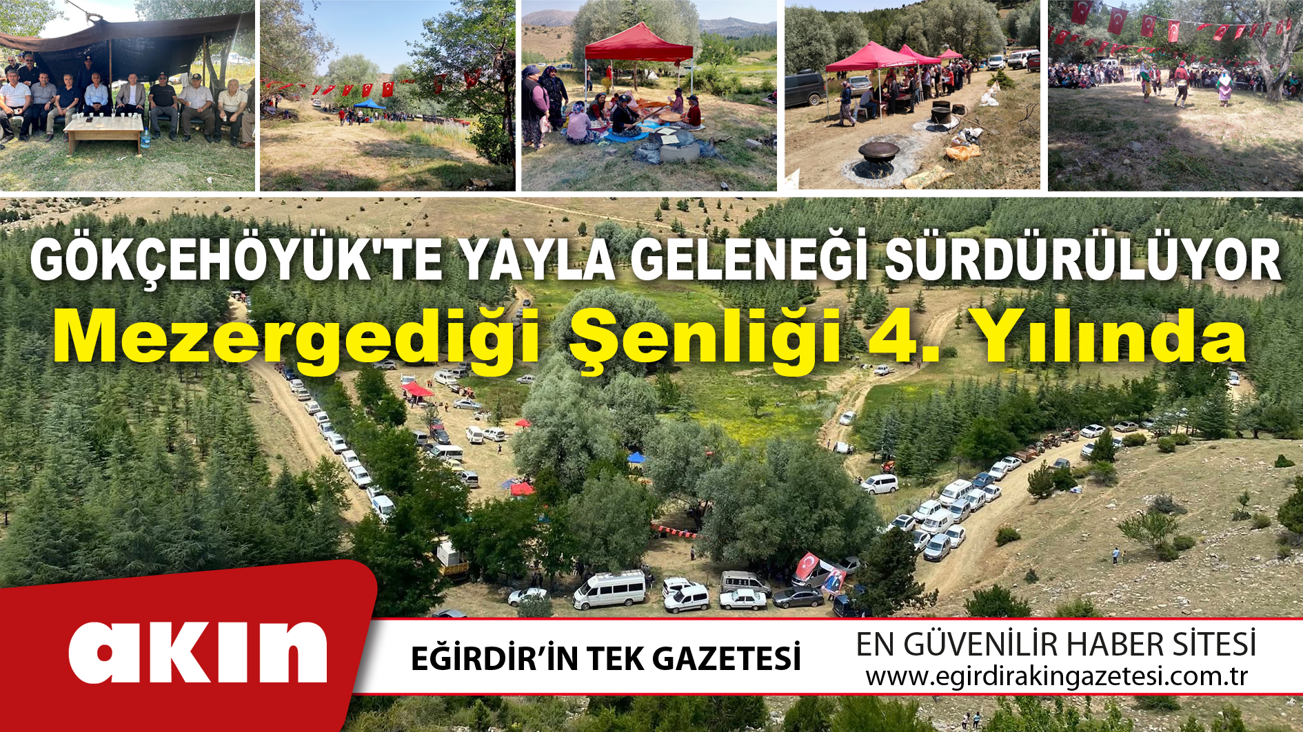 Gökçehöyük'te Yayla Geleneği Sürdürülüyor