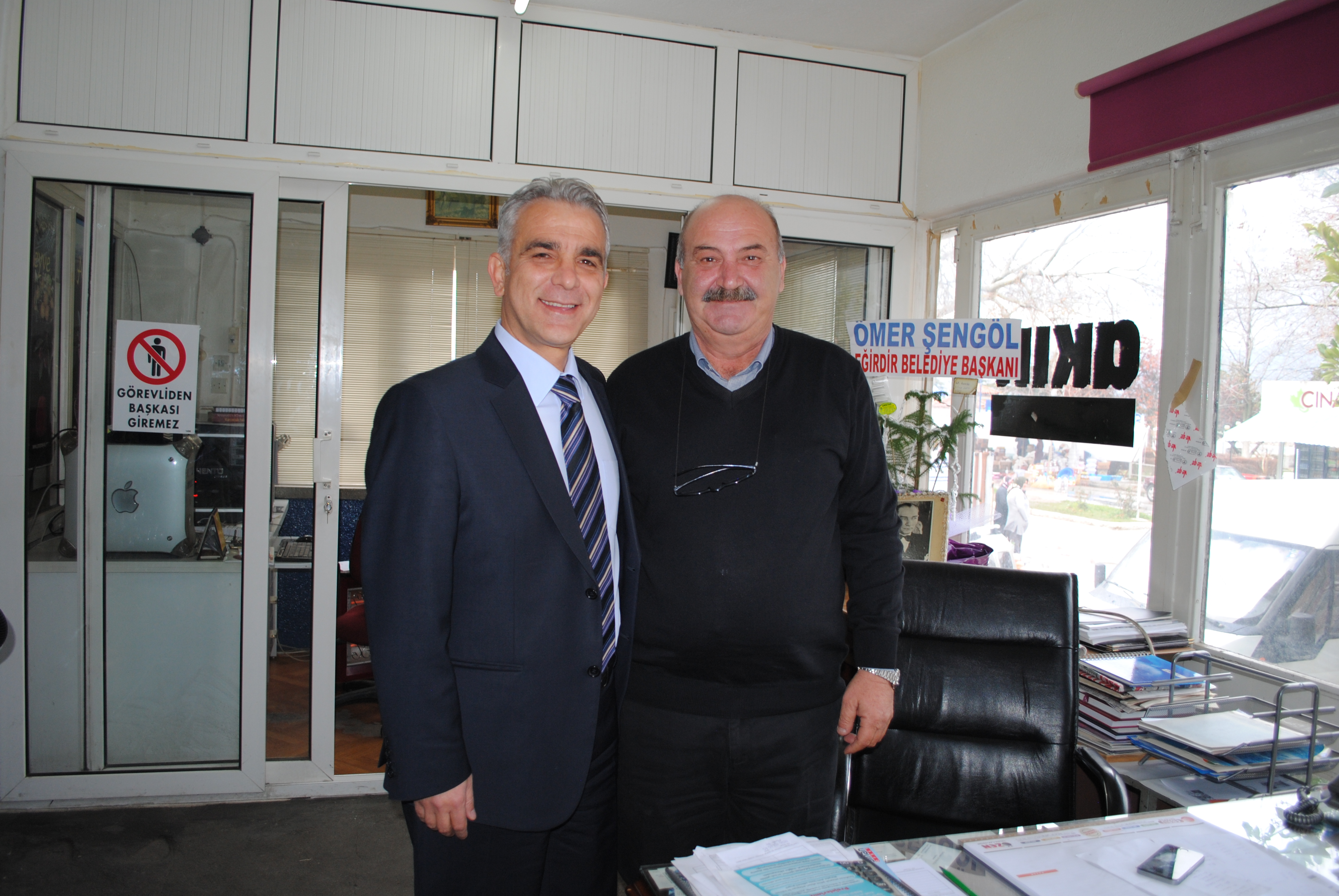 İlçe Tarım Müdürü Uğur Turgut Gazetemizi Ziyaret etti