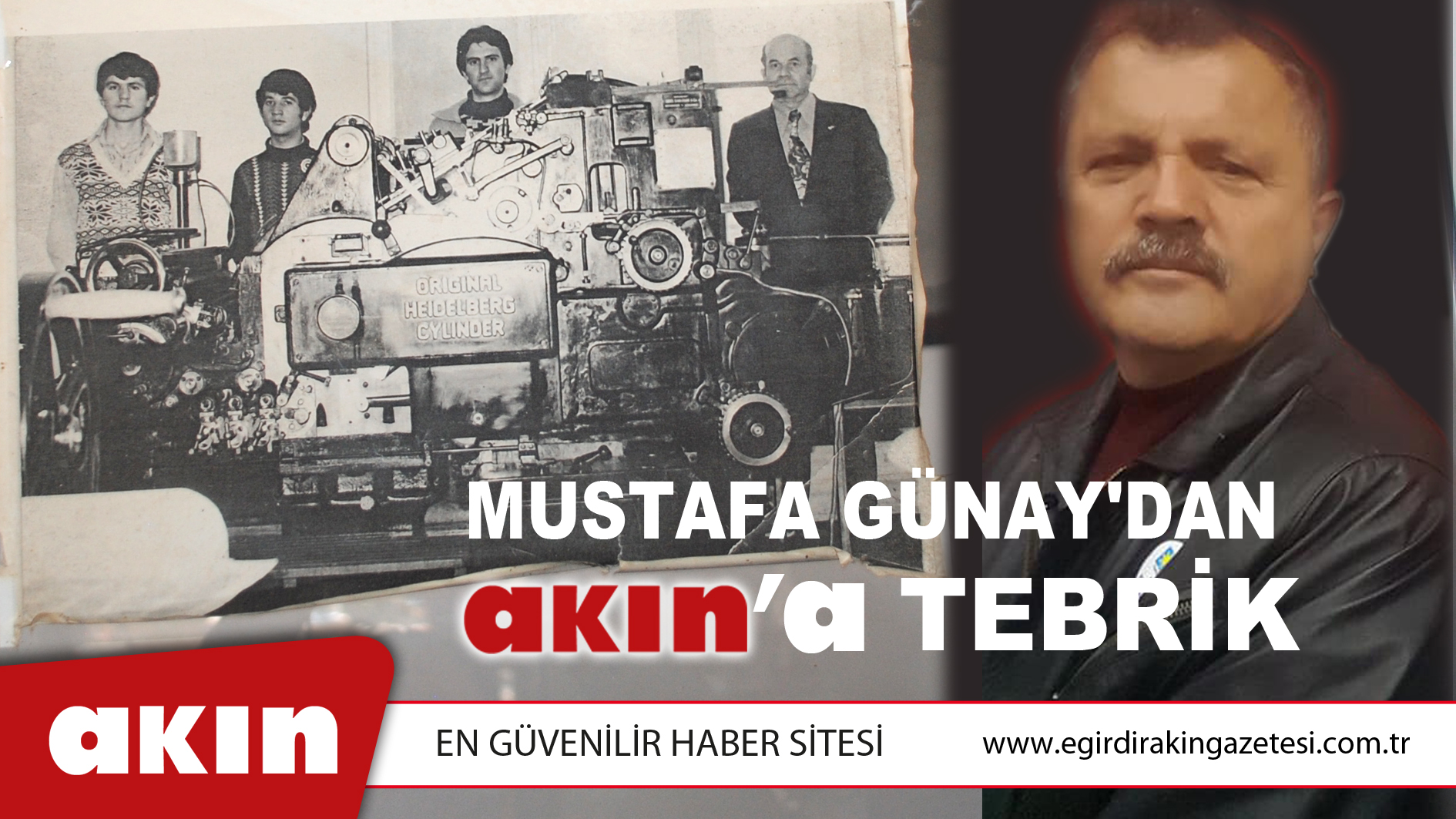 eğirdir haber,akın gazetesi,egirdir haberler,son dakika,Mustafa Günay'dan  Kutlama Mesajı