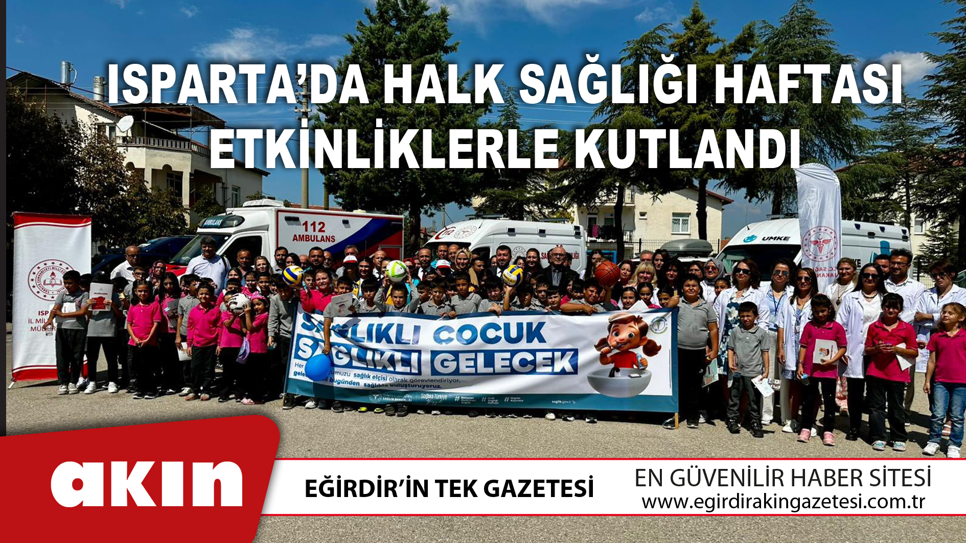 Isparta’da Halk Sağlığı Haftası Etkinliklerle Kutlandı