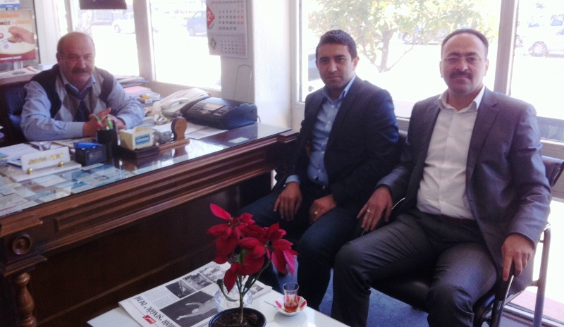 Mustafa Baş Gazetemizi ziyaret etti