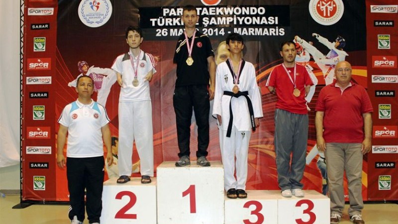 eğirdir haber,akın gazetesi,egirdir haberler,son dakika,Abdulkadir Candan, Para-Taekwondo Türkiye 2.&#39;si oldu