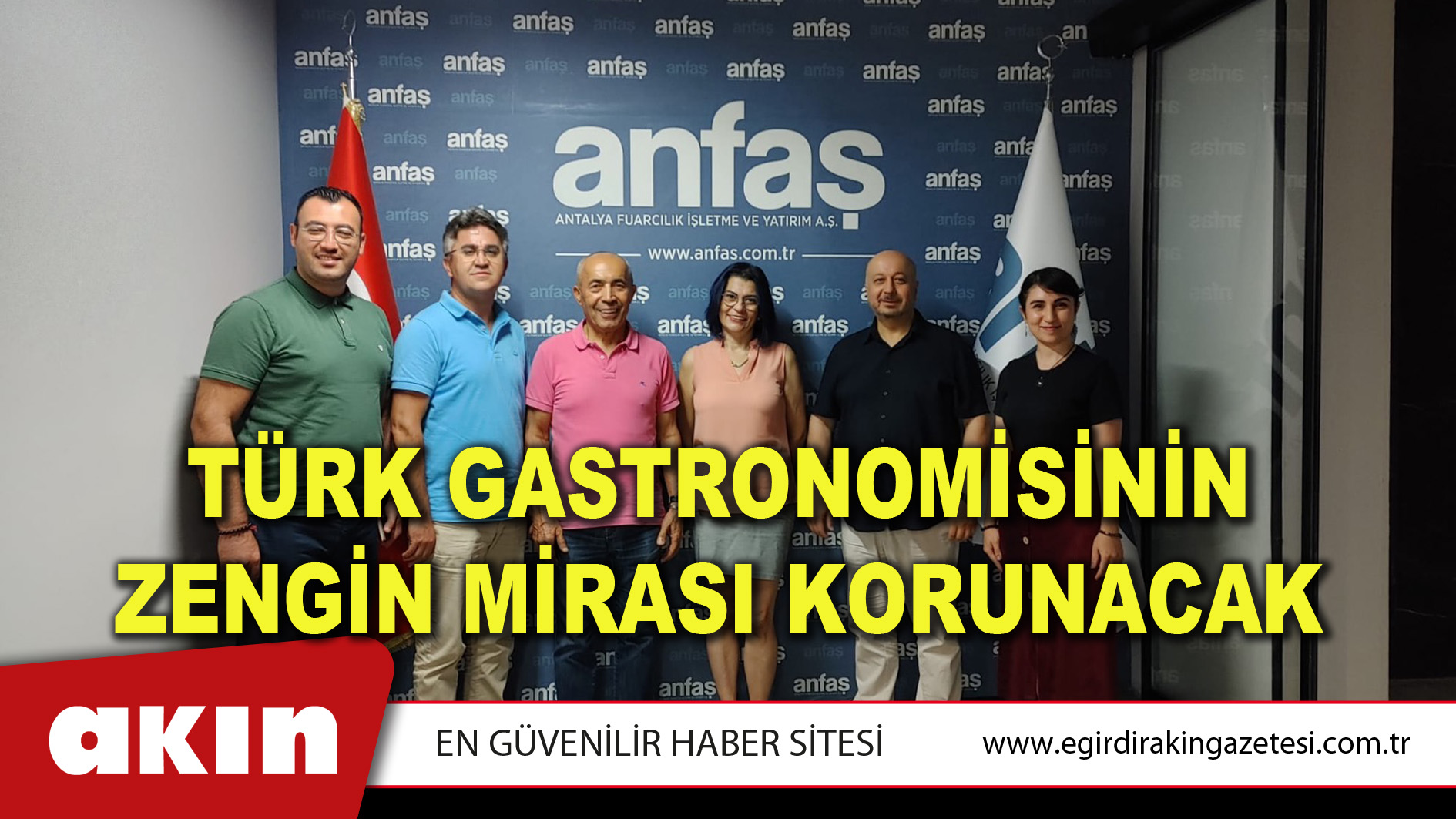eğirdir haber,akın gazetesi,egirdir haberler,son dakika,Türk Gastronomisinin Zengin Mirası Korunacak