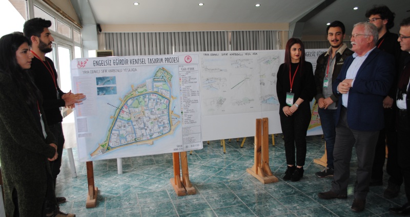 Şehir Planlama Öğrencileri “Engelsiz Eğirdir”i tasarladılar