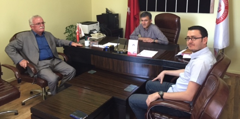 Belediye Başkanı Ömer  Şengöl'den MYO Müdürüne Hayırlı Olsun Ziyareti