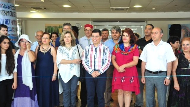 Pınargözü Sanat Çalıştayı  Sergisi Törenle Açıldı