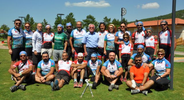Eğirdir Bisiklet Festivali Rüya Park'ta sona erdi