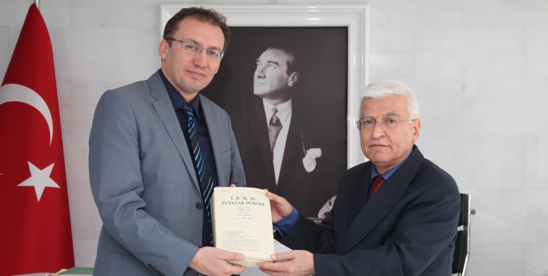 Tarhan, SDÜ Rektörü  Prof. Dr. İlker Çarıkçı'yı Ziyaret etti