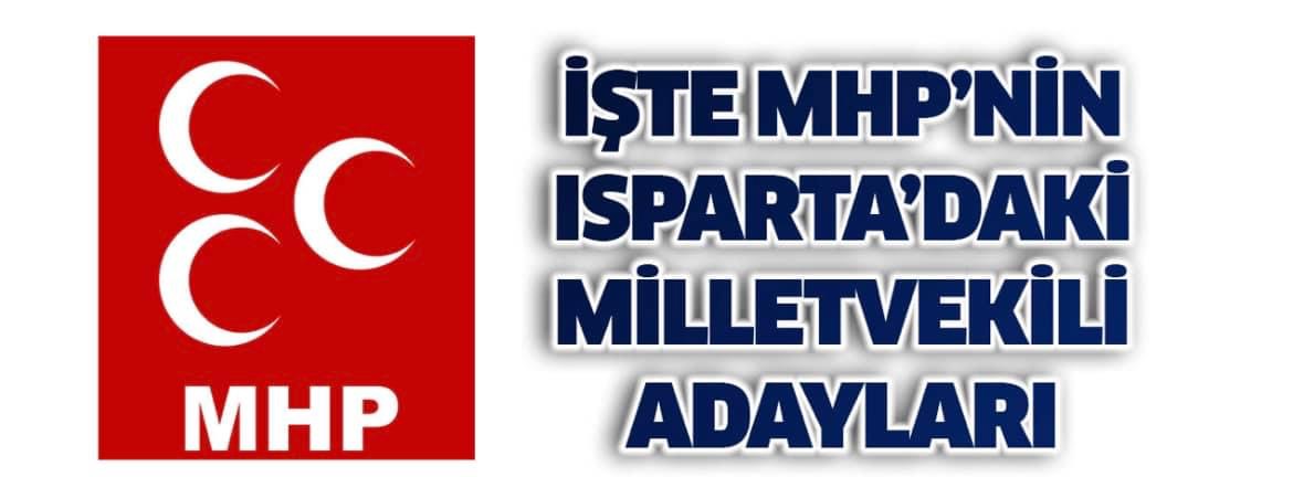 MHP'nin 28. Dönem Isparta Milletvekili Adayları  